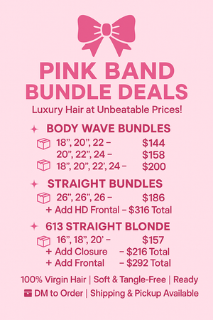 Pink bundle deal