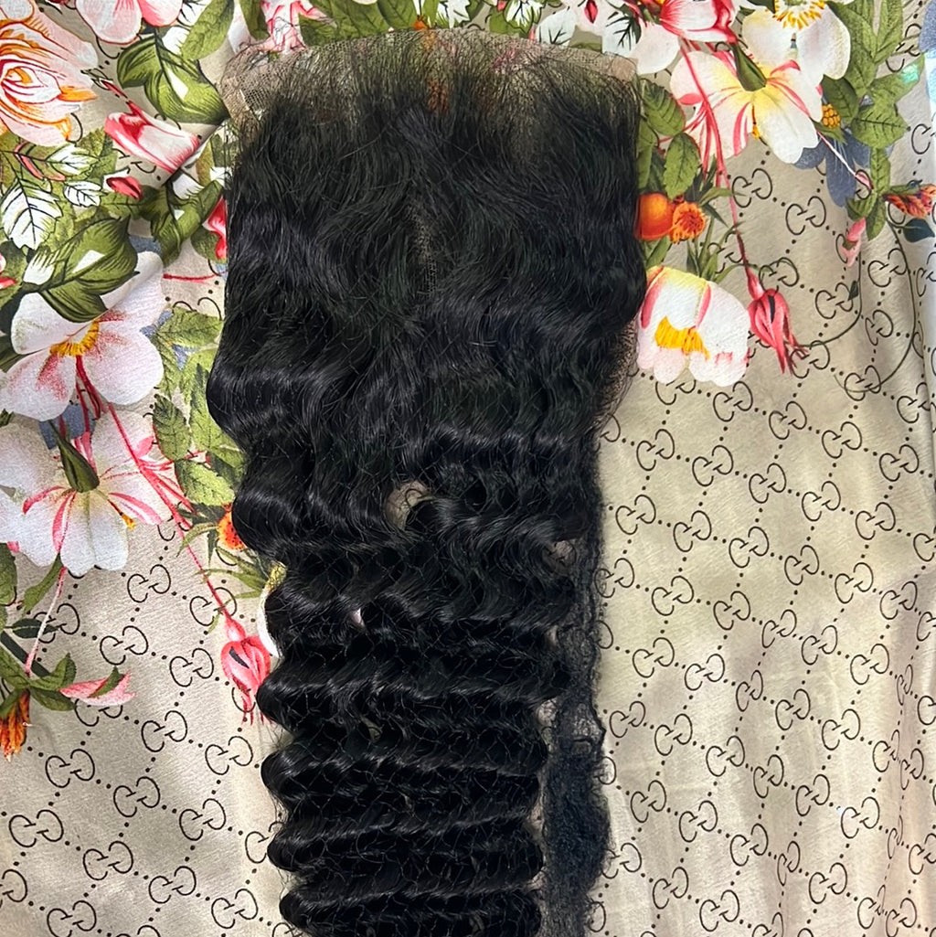 10A 5x5  HD Lace Deep Wave Closures